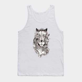 Wolf head Tank Top